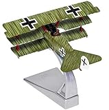 Military Wissen: Der Fokker Dr-I ist ein gemütliches Kampfflugzeug, das einzigartig ist.Fast jeder Luftwaffe-Pilot wurde im Ersten Weltkrieg gelockt.Aufgrund der ausgezeichneten Flügelpanne der relativ schmalen Dreistöckigen Flügel eignet sich die wendige Flugleistung am besten für den Nahkampf mit feindlichen Flugzeugen des Flugzeugs, so wird es von vielen gewagten und scharfen Piloten begleitet