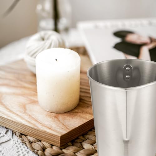 Crisol para derretir cera de aluminio para fabricación de velas DIY 6