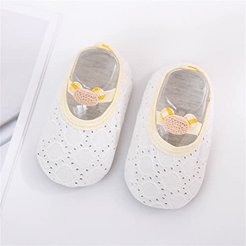 Baby Girls Boys Sandals Infant Toddler Shoes Outdoor First Walkers Cotton Mesh Breathable Sneakers (Grey, 0-6 Months)2
