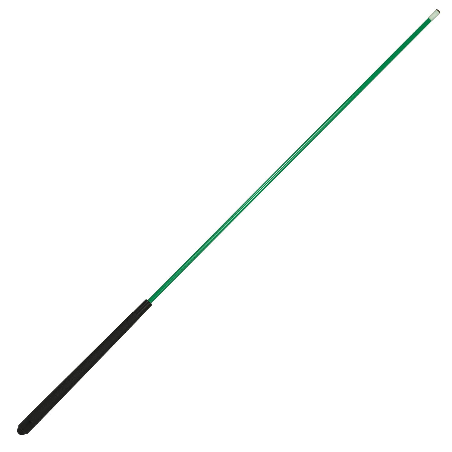 Sportime Fiberglas-Queue | 140 cm Billardqueue aus Glasfaser + Kunststoffgriff | Einteilig, 12 mm Spitze, 580 g, Grün o. Schwarz | Langlebig, bruchsicher, strapazierfähig