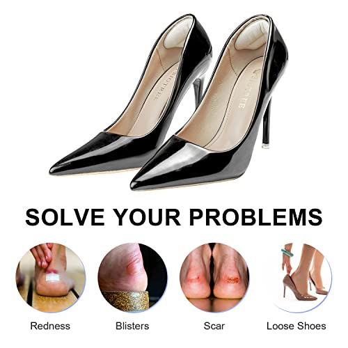 image for Riootlnm Heel Pads for Shoes That are Too Big, Heel Inserts for Women,