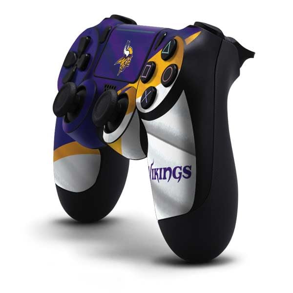 Skinit Decal Gaming Skin Compatible with PS4 Pro/Slim Controller - Officially Licensed NFL Minnesota Vikings Design