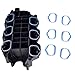 BEONEO MS97204 Intake Manifold Gasket Lower &Upper Gasket Plenum Set For Chrysler 200 300 Dodge Avenger Challenger Charger Caravan Grand Cherokee Durango Ram 1500 Ram JEEP Wrangler 3.6L MS97205(12PCS)