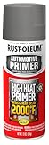 Rust-Oleum 249340 Automotive High Heat Primer Spray Paint, 12 oz, Gray