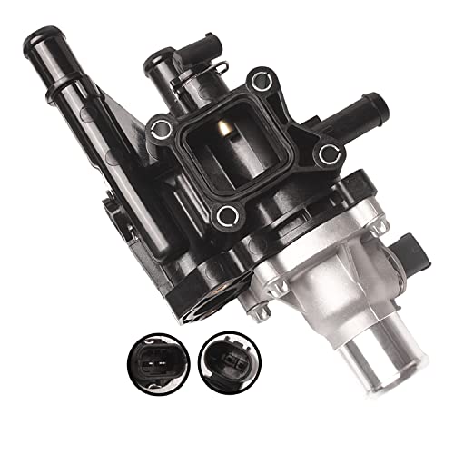 Beneges Engine Thermostat & Housing Assembly with Sensor Gasket Compatible with 2011-2016 Chevy Cruze, 2012-2017 Chevy Sonic, 2013-2017 Chevy Trax, 2013-2015 Chevrolet Tracker 25192228