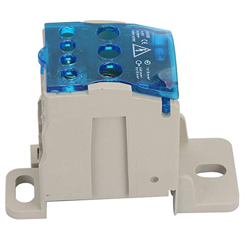 Bloco de terminais UKK-80A tipo trilho caixa de distribuição do bloco terminal conector de fio elétr