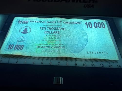 Zimbabwe 10000 Dollar Bearer Cheque Bill Banknote Money Currency - Pre Agro