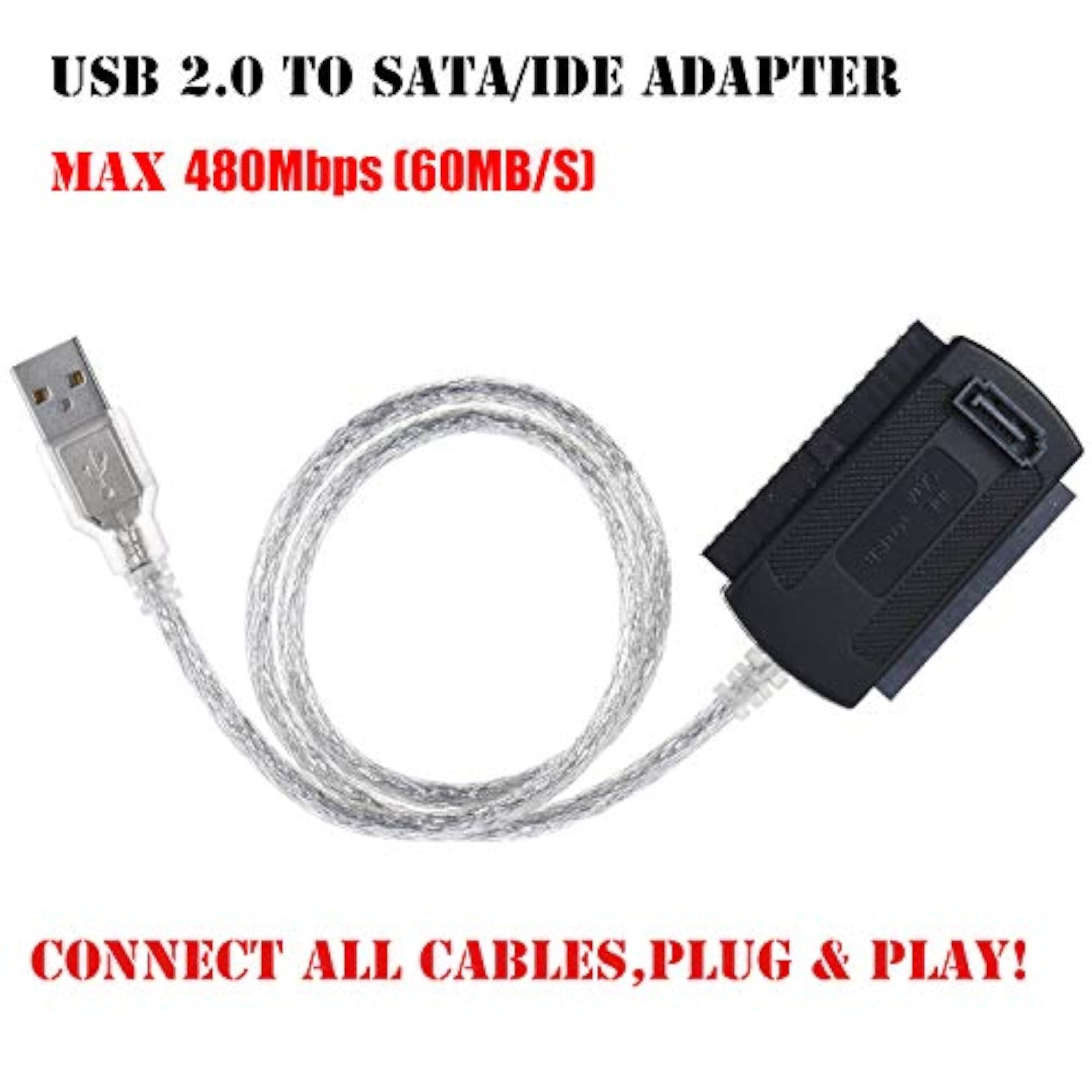 Microware USB 2.0 to SATA/PATA/IDE Drive Adapter