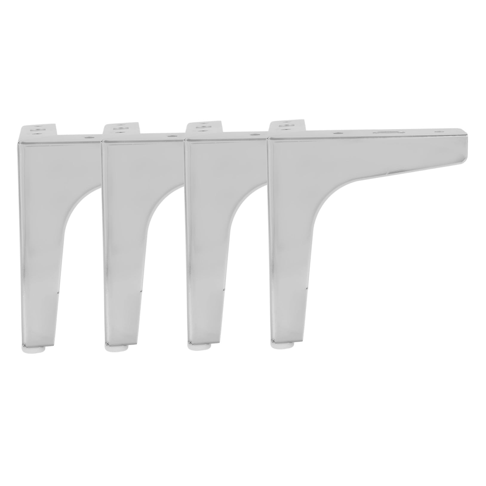 Pieds de cuisine antirouille SOIMISS supports triangulaires robustes pour meubles durables