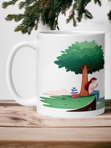 Image of Better Gift Flowers Missing You Mug, Round Shaped Multicolor Themed Coffee Mugs, Mug for Gifting, Gifting Items for Family, Friends & Closed Ones