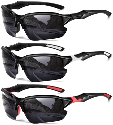 Lunettes de soleil polarisées de sport pour le cyclisme et la course