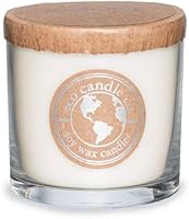 Vista 34 de ECO CANDLE CO. Vela reciclada, Pastel de Ron y Caramelo, 26 oz. - Aromas de Caramelo, Ron, Arce, Almendra, Pera y Vainilla - 100% Cera de Soya, Sin