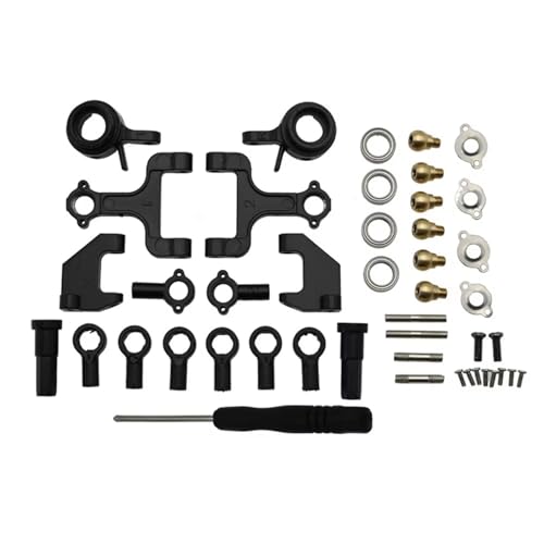RC�J�[�̕i���� For WPL D12 D42 1/10 RC�J�[�A�b�v�O���[�h�p�[�c�X�y�A�A�N�Z�T���[���^���A�b�p�[�������[�X�C���O�A�[���X�e�A�����O�J�b�v�Z�b�g