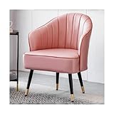  ZUMAHA Canapé Paresseux respectueux de la Peau, Chaise de Club d\'accent Moderne, Tabouret rembourré en Cuir, canapé Simple, chaises d\'appoint Modernes