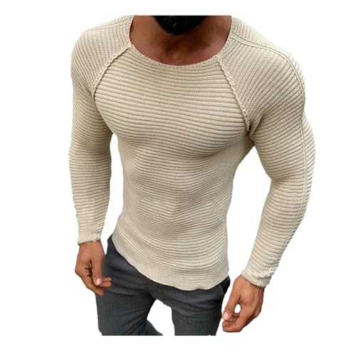 Spring Men Slim Solid Mock Neck Long Sleeve Warm Sweater T-Shirt Blouse Pullover Long Sleeve Top