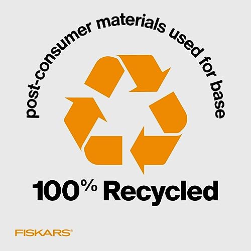 Fiskars Aparador portátil SureCut com corte reciclado, corte de 30,5 cm, preto, 01-005454