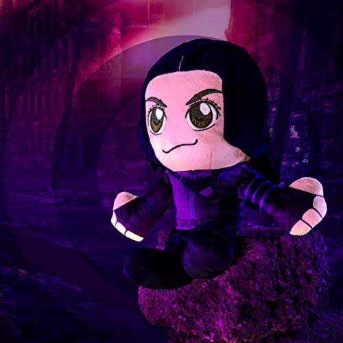 Peluche Marvel Kate Bishop compagnon câlin assis pour petits et grands
