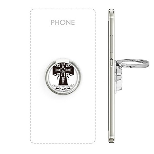 Anillo soporte para smartphones con diseño cristiano gótico de la Santa Cruz
