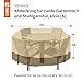 Classic Accessories Veranda Water-Resistant 60 Inch Round Patio Table & Chair Set Cover, Outdoor Table Cover
