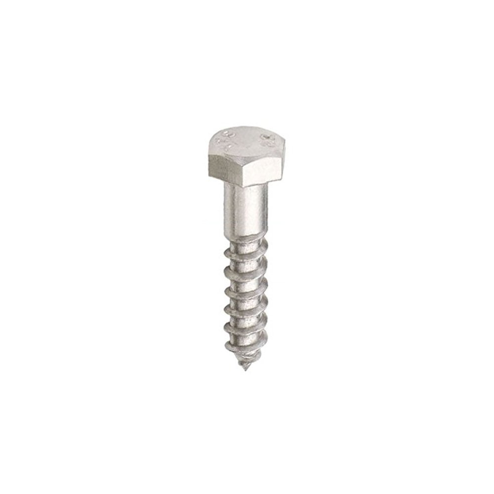 M12 x 60mm - Hex Head Coach Screws - Single