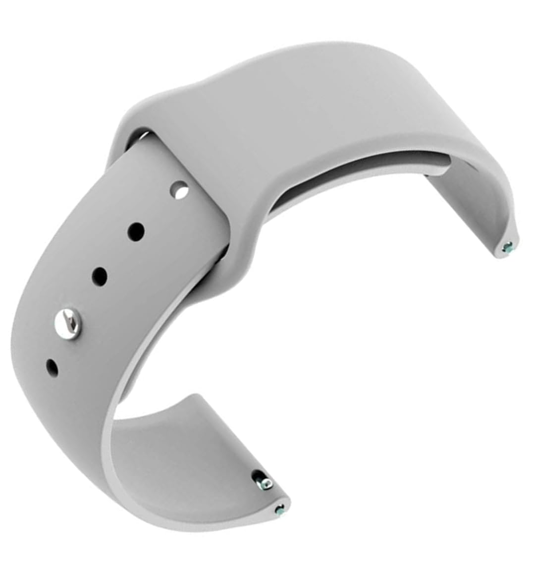 Nioxik Soft Silicone Strap for Compatible with Noise Noisefit Twist Round Dial // Noisefit Twist Pro SmartWatch Straps [ Not for any Other Model] (GREY) (B0CN9PFJQB) Amazon Price History, Amazon Price Tracker