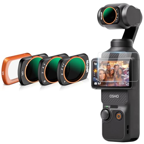 Filtres ND réglables Osmo Pocket 4 : le kit magnétique parfait pour filmer sans aucun reflet