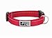 RC Pet Products 1 Inch Primary Collection Adjustable Dog Collar, Large, Red