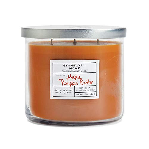 Stonewall Home Maple Pumpkin Butter, Medium Bowl Candle