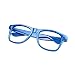 FancyG Classic Retro Fashion Style Clear Lenses Glasses Frame Eyewear - Navy Blue