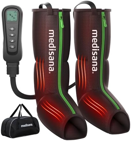 Medisana Leg Massagers with Heat and Compression, Leg Massager fo...