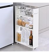 キッチンラック be worth style（ビーワーススタイル） 伸縮スリムラック 52〜91cm伸縮