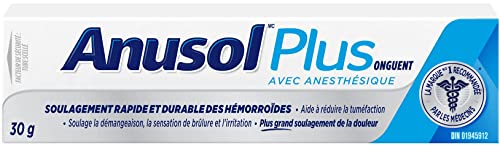Anusol Plus Hemorrhoidal Ointment Treatment 30 G Tube #TOP4