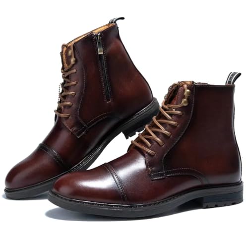 Image of Arkbird Men's Chukka Boots Genuine Leather Ankle Boot for Men Classic Casual Oxford Style Footwear