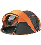 Amazon.com : EchoSmile Instant Pop Up Camping Tent, 2/4/6 Person