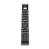  Medion Telefunken Finlux 30092062 RCA4995 Telecomando per LCD LED 3D HD Smart TV\'S con il pulsante Netflix - Con due batterie AAA 121AV incluse