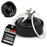 Ninja Blender Blade Replacement 6 Fin Male – Ninja Single Serve Blender Blade, 3.35” Stainless Steel for Smooth Blending, Compatible with BL770W/770BRN/740/770A/780C, 30/BL770/780/773CO/771/772 & more