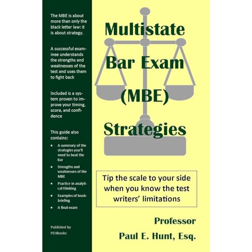 Multistate Bar Exam (MBE) Strategies by Paul E. Hunt Esq. episode artwork