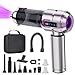Lyiazsoy Aspirateur à Main Rechargeable, aspirateur sans Fil Puissant de 27000 PA, Vitesse de Rotation de 220000 Tours/Minute, adapté au Nettoyage des Voitures, des Bureaux et des Poils d'animaux
