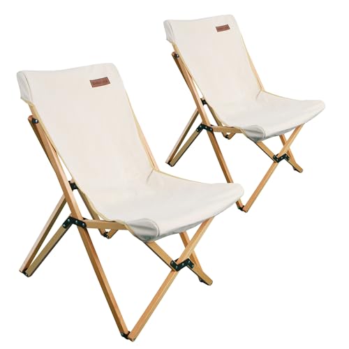 喜马拉雅 Folding Camping Chair Outdoor, Small Butterfly Chair Lightweight Oxford