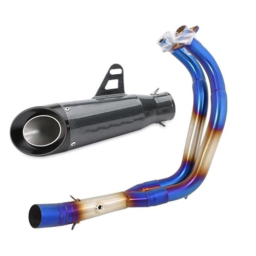 Tuyau d'échappement 51mm pour Yamaha MT07 avec réducteur de bruit DB Killer