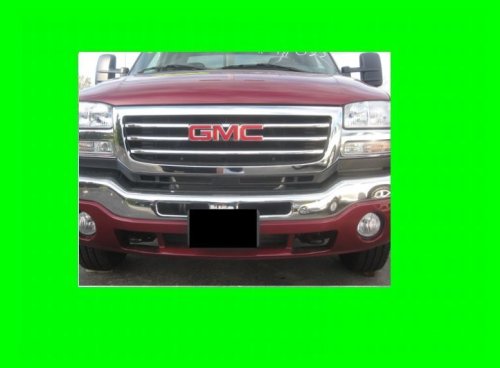 312 Motoring Fits Gmc Sierra 2003-2006 Chrome Grille Grill Kit 2004 2005 03 04 05 06 1500 2500 3500 Slt Sle Z71 Denali #TOP16