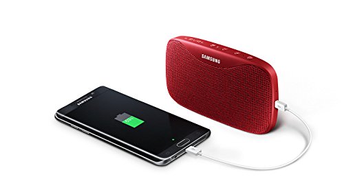 Image of Samsung Level Box Slim EO-SG930CLEGIN Water Resistant Pocket Sized Bluetooth Speaker (Blue)