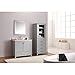 Avanity Modero 36 in. Vanity Combo in Chilled Gray finish