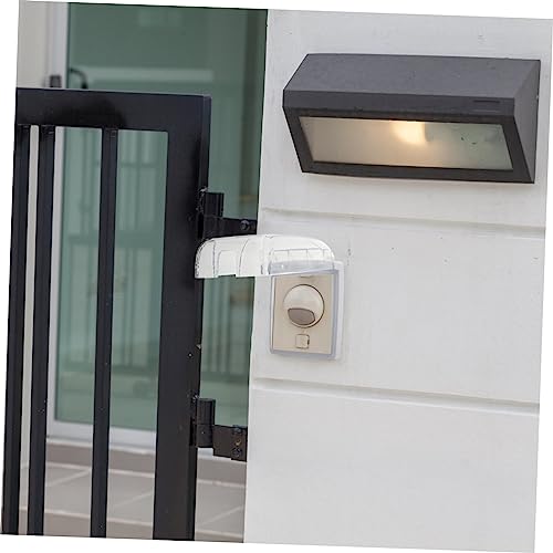 OSALADI Tampa Impermeável Da Campainha Capa De Campainha Sem Fio Anel De Campainha Capa De Chuva Esc