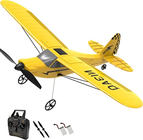 Novcolxy Rc Plane | Remote Control Airplane With 3 Modes That Easy To Control | 3 Channel 2.4Ghz Radio Control 6 Axis Gyro | Durable Epp Foam Aircraft | Easy & Ready To Fly For Boys And Beginners #TOP16