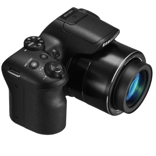 Samsung Wb1100F 16.2Mp Ccd Smart Wifi & Nfc Digital Camera With 35X Optical Zoom, 3.0" Lcd And 720P Hd Video (Black) #TOP5