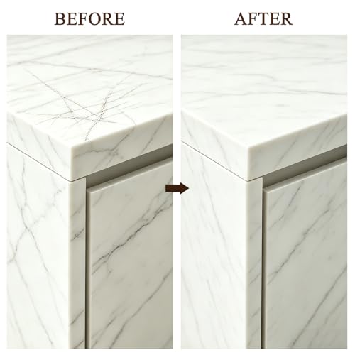 Image of GSCIT Club Marble Wallpaper, 2.4 inch X 15ft Self Adhesive Wood Grain Repair Tape Marble Repair Patch for Tables, Chairs, Baseboards, Doors, Windows, Floors, Handicraft DIY.