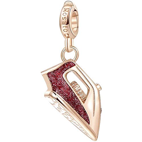 Rosato Gioielli Charm Donna in Argento PVD Rosè con Ferro da Stiro – Storie – RZ078