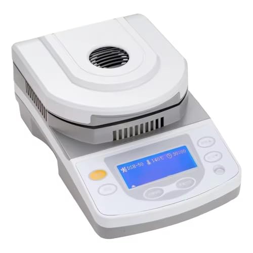 Halogen Moisture Analyzer Food Moisture Content Analyzer Halide Torch Rapid Moisture Analyzer Balance 10g Capacity 10mg Readability