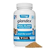 Glandex Dog Fiber Supplement Powder for Anal Glands with Pumpkin, Digestive Enzymes & Probiotics - V